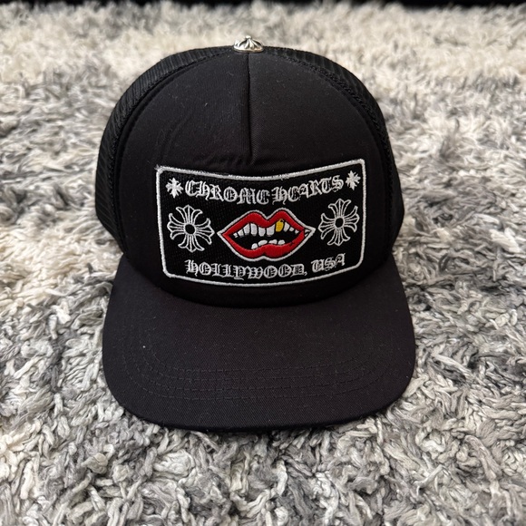 Chrome Hearts Trucker Hat Black - Picture 1 of 6